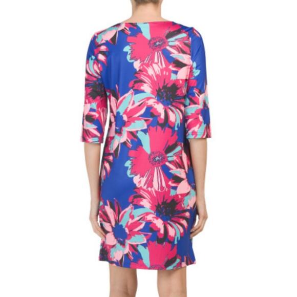 TRACY NEGOSHIAN Emilia Printed Shift Dress xxs - Picture 2 of 9